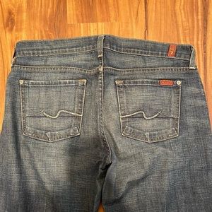 Seven 7 for All Mankind Size 29 Dojo Flare Jeans